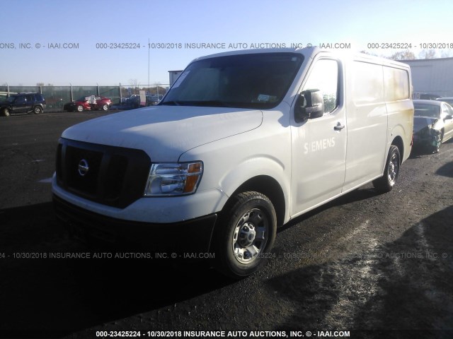 1N6BF0KM1GN807578 - 2016 NISSAN NV 1500 S/SV/2500 S/SV/SL WHITE photo 2