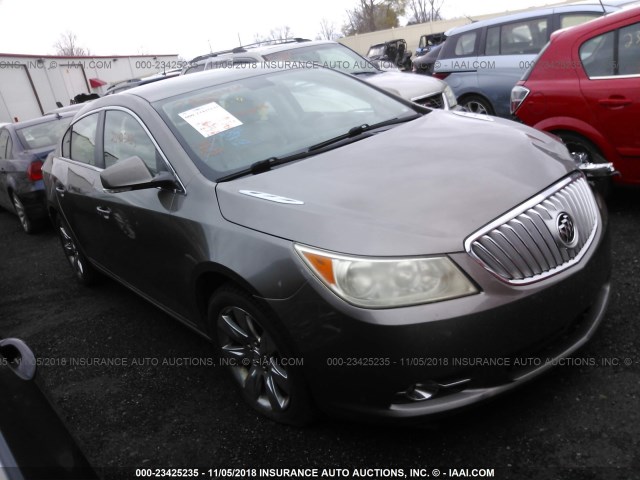 1G4GE5EV0AF271068 - 2010 BUICK LACROSSE CXS GRAY photo 1