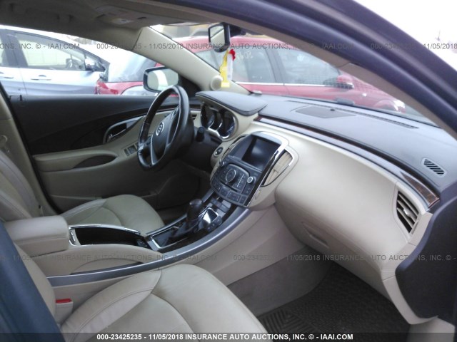 1G4GE5EV0AF271068 - 2010 BUICK LACROSSE CXS GRAY photo 5