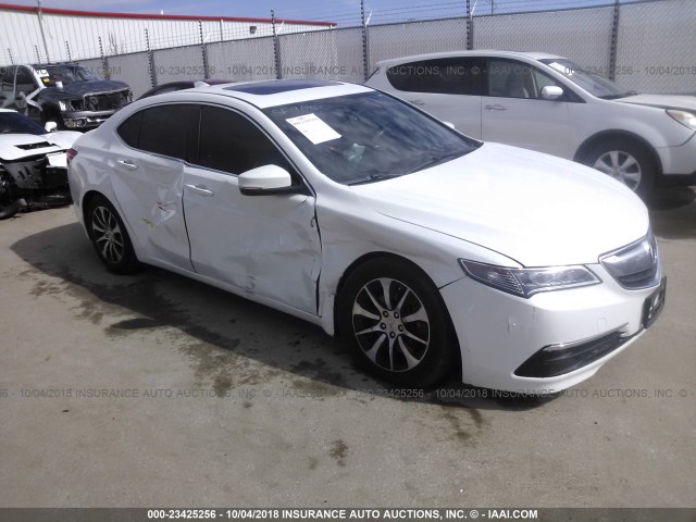 19UUB1F34FA004057 - 2015 ACURA TLX WHITE photo 1