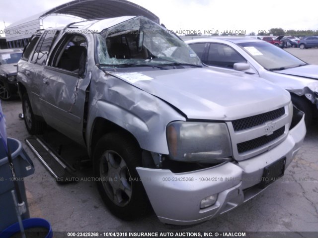 1GNDS13S282210962 - 2008 CHEVROLET TRAILBLAZER LS/LT SILVER photo 1