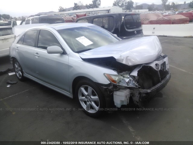 4T1BE46K77U095018 - 2007 TOYOTA CAMRY NEW GENERAT CE/LE/XLE/SE SILVER photo 1