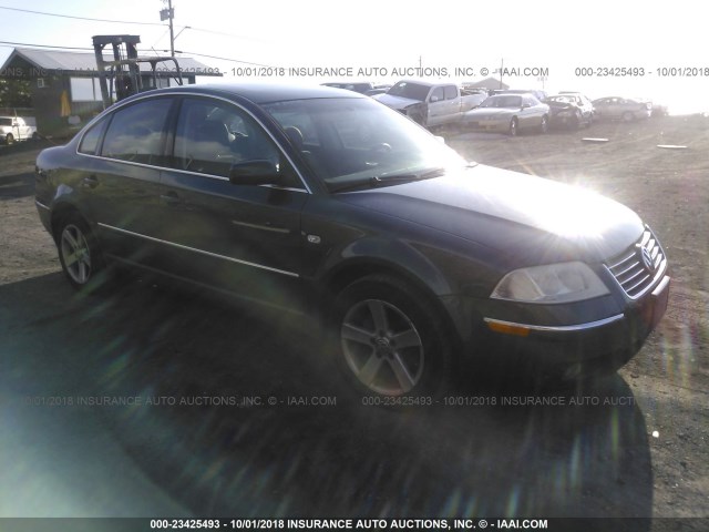 WVWRH63B24P009764 - 2004 VOLKSWAGEN PASSAT GLX GRAY photo 1
