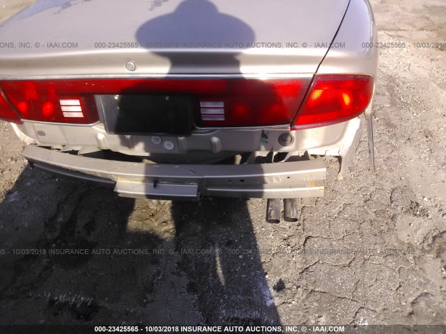 2G4WB55K421133245 - 2002 BUICK REGAL LS BEIGE photo 6