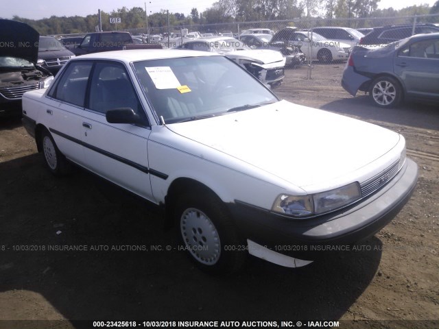 4T1SV21E2KU097144 - 1989 TOYOTA CAMRY DLX WHITE photo 1