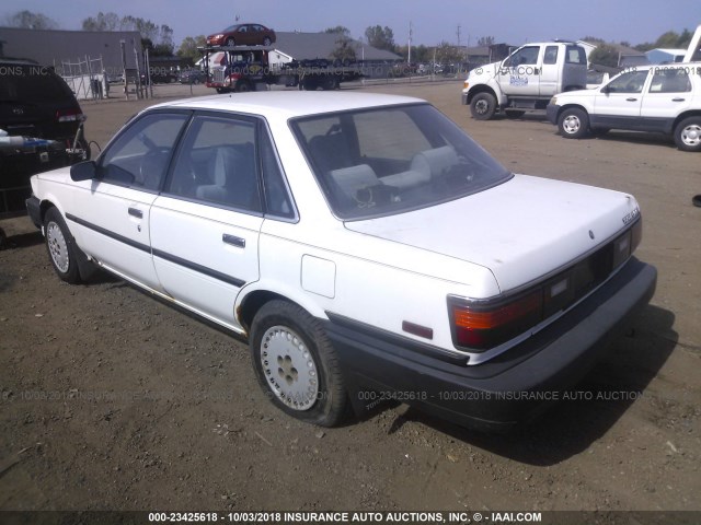4T1SV21E2KU097144 - 1989 TOYOTA CAMRY DLX თეთრი ფოტო 3