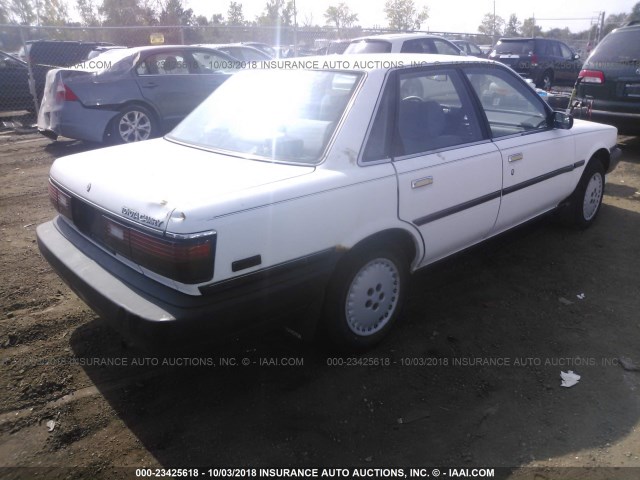 4T1SV21E2KU097144 - 1989 TOYOTA CAMRY DLX თეთრი ფოტო 4