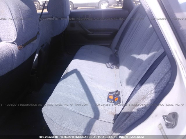 4T1SV21E2KU097144 - 1989 TOYOTA CAMRY DLX თეთრი ფოტო 8