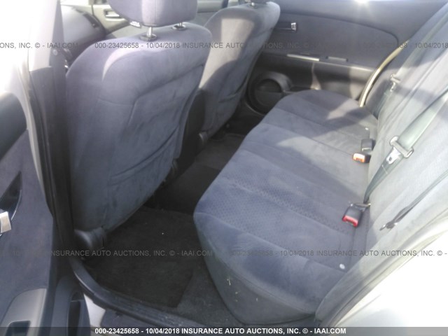 1N4AL11D26C110144 - 2006 NISSAN ALTIMA S/SL SILVER photo 8