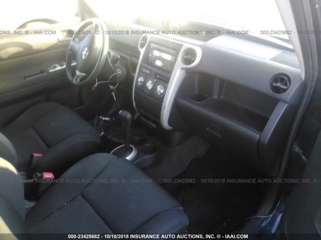 JTLKT324754006450 - 2005 TOYOTA SCION XB Azul oscuro foto 5