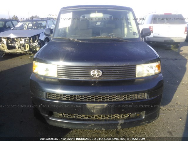 JTLKT324754006450 - 2005 TOYOTA SCION XB Azul oscuro foto 6