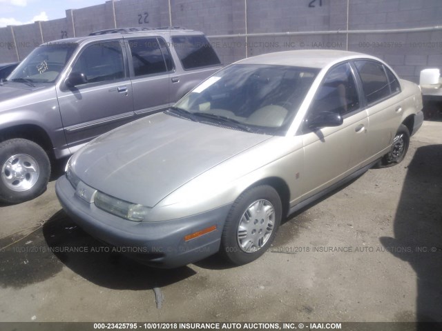 1G8ZH5288XZ260291 - 1999 SATURN SL1 TAN photo 2