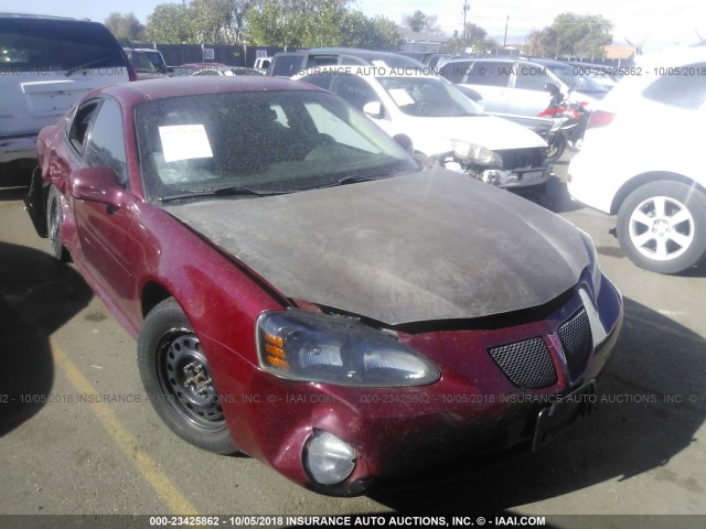 2G2WP522851330230 - 2005 PONTIAC GRAND PRIX Կարմիր լուսանկար 1