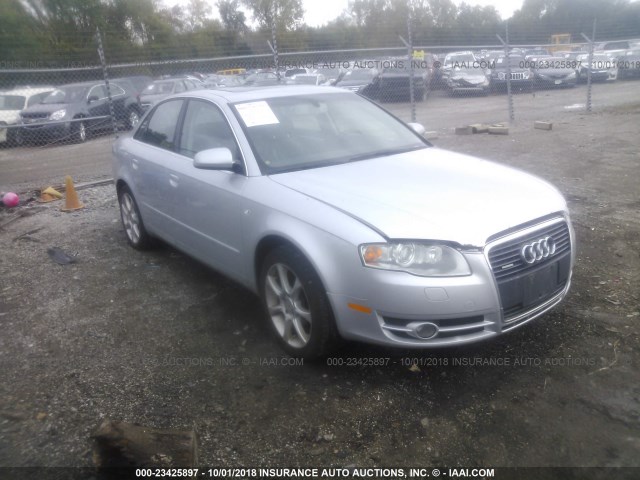 WAUDF68E75A417312 - 2005 AUDI A4 2.0T QUATTRO SILVER photo 1