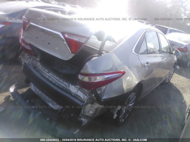 4T4BF1FK5GR523783 - 2016 TOYOTA CAMRY LE/XLE/SE/XSE 灰色 照片 4