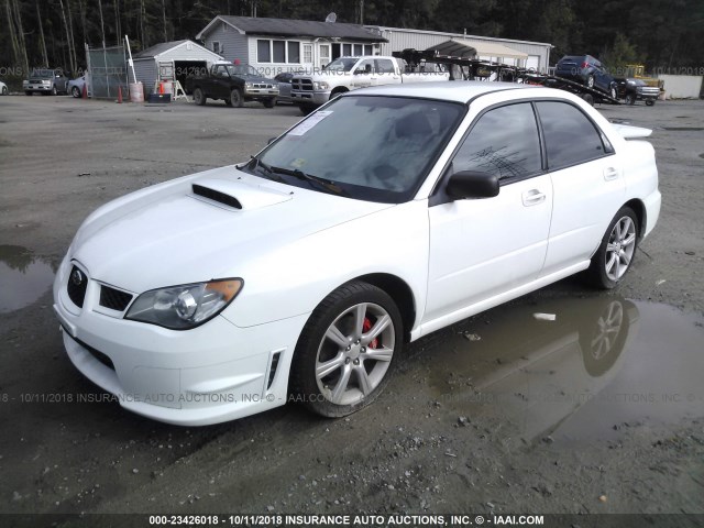 JF1GD79696G515698 - 2006 SUBARU IMPREZA WRX/LIMITED WHITE photo 2