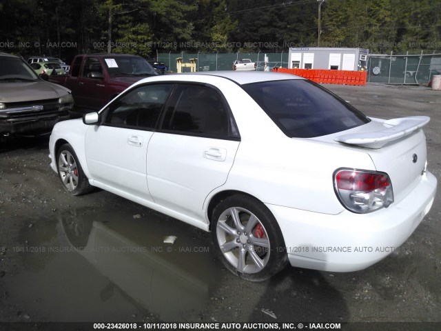 JF1GD79696G515698 - 2006 SUBARU IMPREZA WRX/LIMITED WHITE photo 3