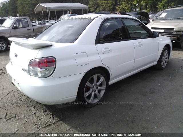 JF1GD79696G515698 - 2006 SUBARU IMPREZA WRX/LIMITED WHITE photo 4