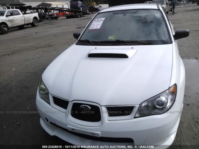 JF1GD79696G515698 - 2006 SUBARU IMPREZA WRX/LIMITED WHITE photo 6