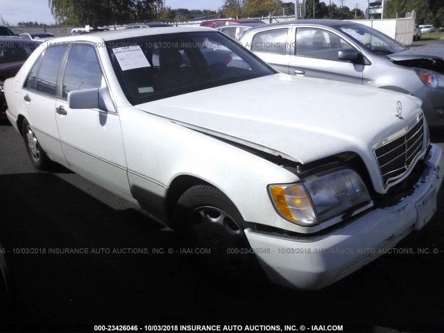 WDBGB34E3RA145006 - 1994 MERCEDES-BENZ S 350D WHITE photo 1