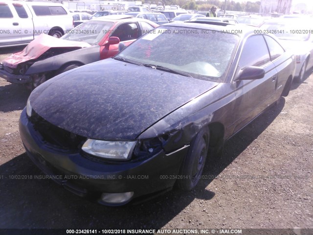 2T1CF28P71C537187 - 2001 TOYOTA CAMRY SOLARA SE/SLE შავი ფოტო 2