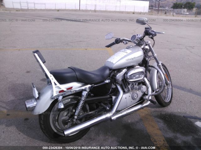 1HD4CJM324K407605 - 2004 HARLEY-DAVIDSON XL883 C SILVER photo 4