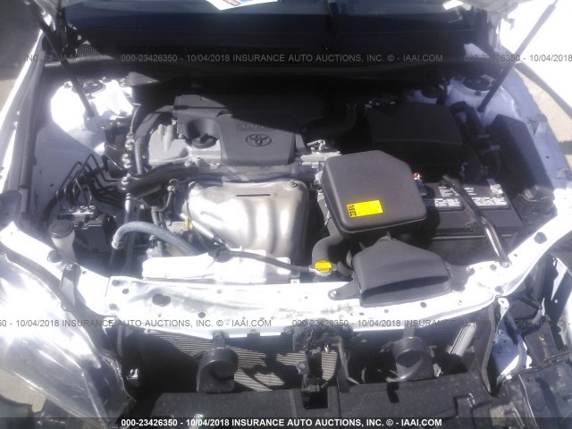 4T1BF1FK9FU879078 - 2015 TOYOTA CAMRY LE/XLE/SE/XSE 白色 照片 10