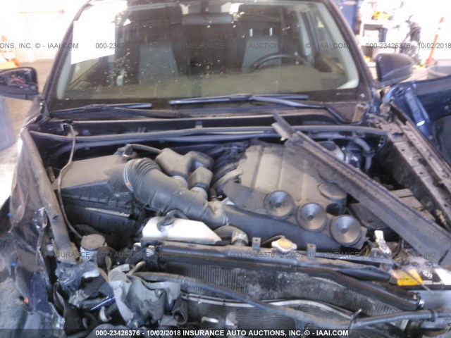 JTEBU5JR0G5335727 - 2016 TOYOTA 4RUNNER SR5 PREM/LTDL/TRAIL/TRD BLUE photo 10