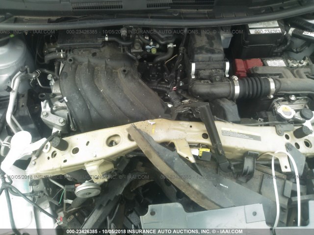 3N1CE2CP5GL407699 - 2016 NISSAN VERSA NOTE S/S PLUS/SV/SL/SR GRAY photo 10