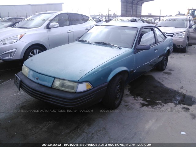 1G1JC1445R7187022 - 1994 CHEVROLET CAVALIER VL/RS TEAL photo 2