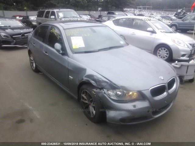 WBAPK5C54AA648334 - 2010 BMW 328 XI SULEV GRAY photo 1