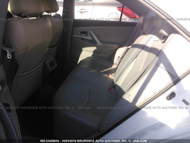 4T1BK46K58U562477 - 2008 TOYOTA CAMRY LE/XLE/SE WHITE photo 8