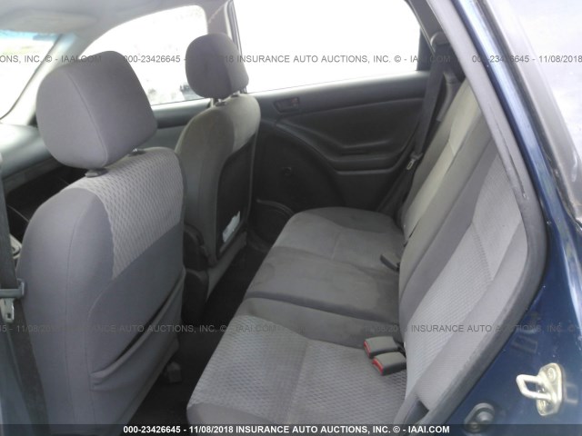 2T1KR32E97C680313 - 2007 TOYOTA COROLLA MATRIX XR BLUE photo 8