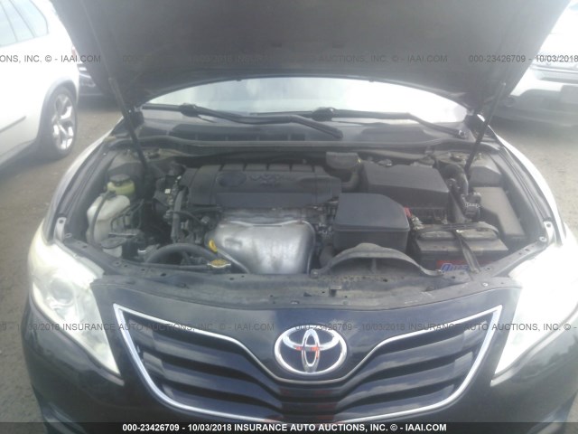 4T4BF3EK2BR204007 - 2011 TOYOTA CAMRY SE/LE/XLE 黑色 照片 10