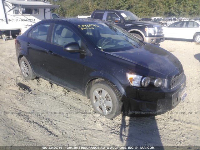 1G1JA5SG8F4214124 - 2015 CHEVROLET SONIC LS 黑色 照片 1