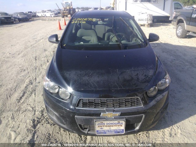 1G1JA5SG8F4214124 - 2015 CHEVROLET SONIC LS 黑色 照片 6