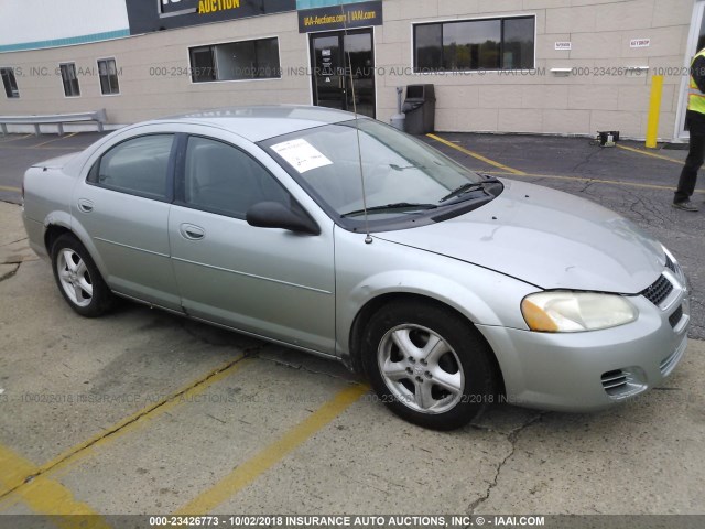 1B3EL46X05N677327 - 2005 DODGE STRATUS SXT GREEN photo 1