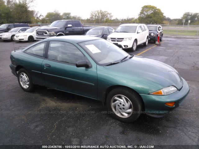 1G1JC1247VM158202 - 1997 CHEVROLET CAVALIER RS GREEN photo 1