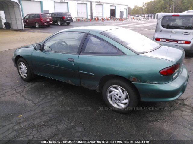 1G1JC1247VM158202 - 1997 CHEVROLET CAVALIER RS GREEN photo 3