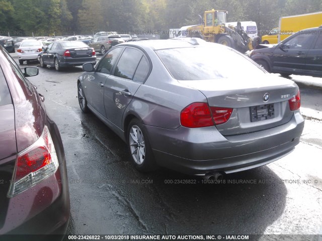 WBAPK5C53AA653170 - 2010 BMW 328 XI SULEV GRAY photo 3