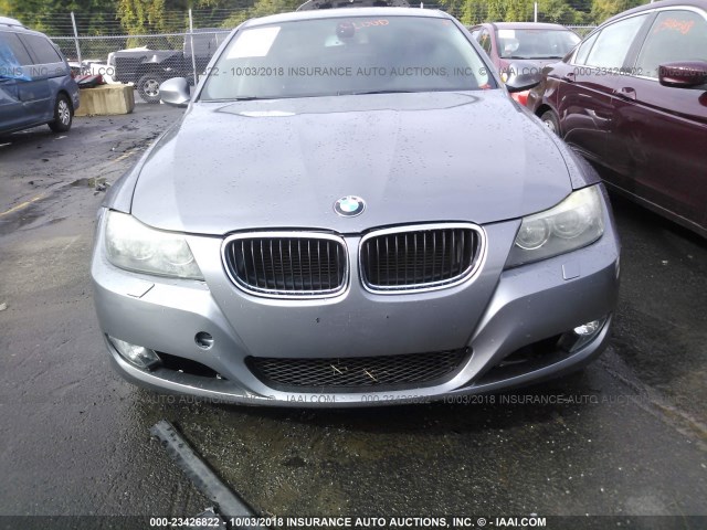 WBAPK5C53AA653170 - 2010 BMW 328 XI SULEV GRAY photo 6