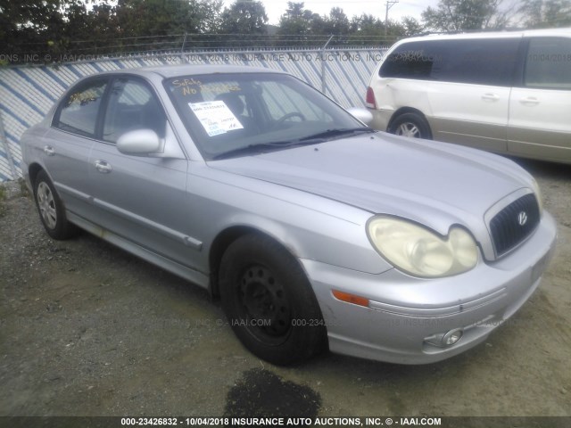 KMHWF25HX3A874255 - 2003 HYUNDAI SONATA GL SILVER photo 1