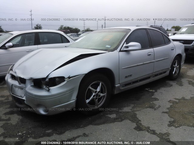 1G2WR52173F100783 - 2003 PONTIAC GRAND PRIX GTP SILVER photo 2