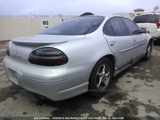 1G2WR52173F100783 - 2003 PONTIAC GRAND PRIX GTP SILVER photo 4