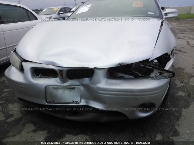 1G2WR52173F100783 - 2003 PONTIAC GRAND PRIX GTP SILVER photo 6