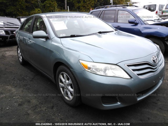 4T1BF3EK1BU669601 - 2011 TOYOTA CAMRY SE/LE/XLE მწვანე ფოტო 1