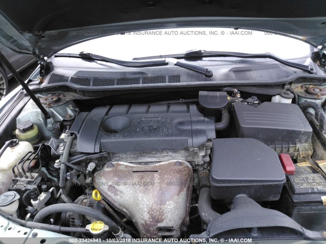 4T1BF3EK1BU669601 - 2011 TOYOTA CAMRY SE/LE/XLE მწვანე ფოტო 10