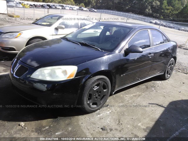 1G2ZF58B274150904 - 2007 PONTIAC G6 VALUE LEADER/BASE BLACK photo 2