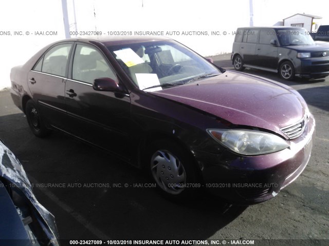 4T1BE32K35U409194 - 2005 TOYOTA CAMRY LE/XLE/SE Қызыл фото 1