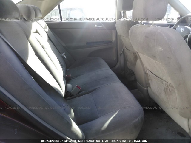 4T1BE32K35U409194 - 2005 TOYOTA CAMRY LE/XLE/SE Қызыл фото 8